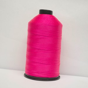 Limited Run 1/2 lb Premium Bonded Nylon Thread Neon Pink #46 & #33